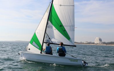 The Community Boating Center has launched a new fleet of RS Quest sailboats to meet growing demand for sailboat lessons and rentals.