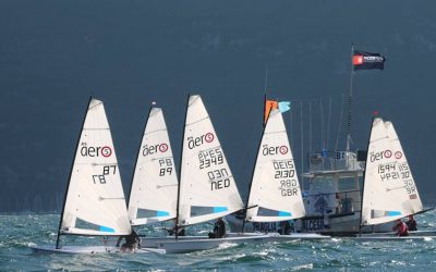 The RS Aero fleet prepares to battle it out at Lake Garda for the RS Aerocup title