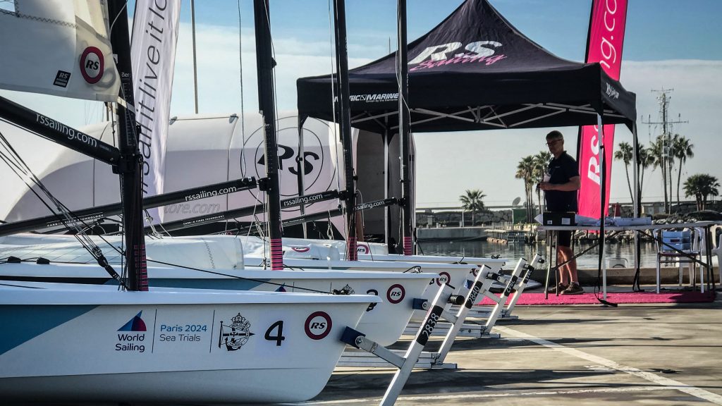 RS Aero Dinghy wins sea trials for 2025 Olympics 1 person dinghy event.