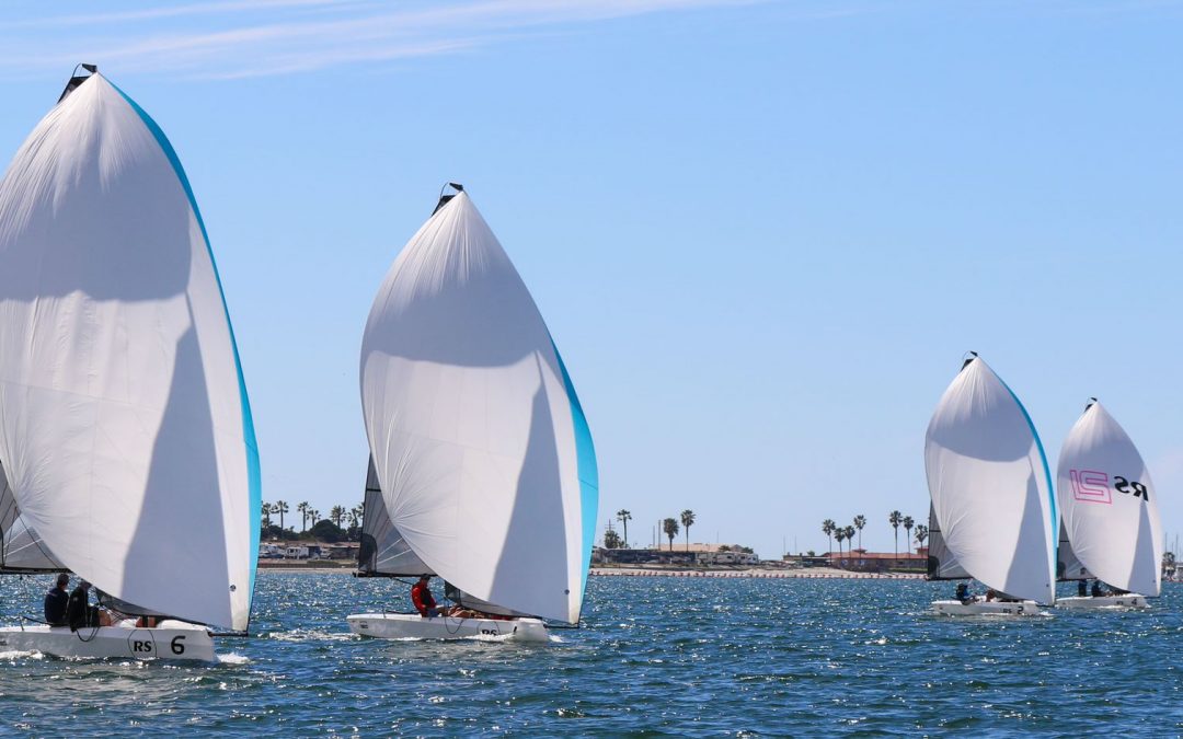 RS21s on the start line of Charleston Race Week