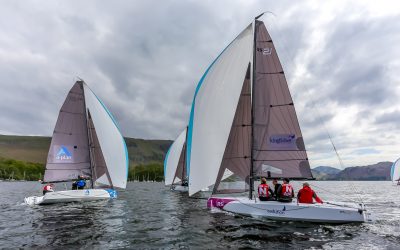 Teams #rockupandrace for the first edition of the British Keelboat League 2019