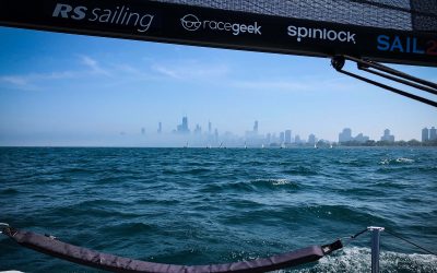 Even the fog couldn’t hide the buzz around the RS21 fleet this weekend at the Chicago NOOD Regatta