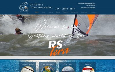 The UK RS Tera Class Association is excited to announce the launch of their new website at www.rstera.org.uk